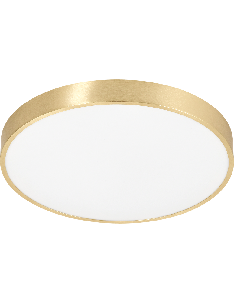 Lampy sufitowe okrągłe - Zuma Line Sierra Lampa Sufitowa Złota/Gold CL12100008-GD - produkt kolory-swiatla.pl 1