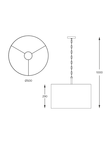 Zuma Line Wisząca Inga P06-Gd-Gr P06-GD-GR zielony - produkt 2