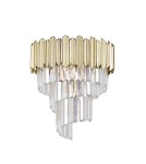 Lampy sufitowe glamour - Zuma Line Gladius Lampa Sufitowa C0535-05C-F4J7 złoty - product 1