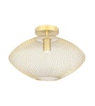 Lampy sufitowe pojedyncze - Zuma Line Orion Lampa Sufitowa A8130 złoty - product 1