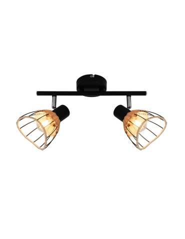 Zuma Line Gent Lampa Sufitowa P20084-2TU czarny