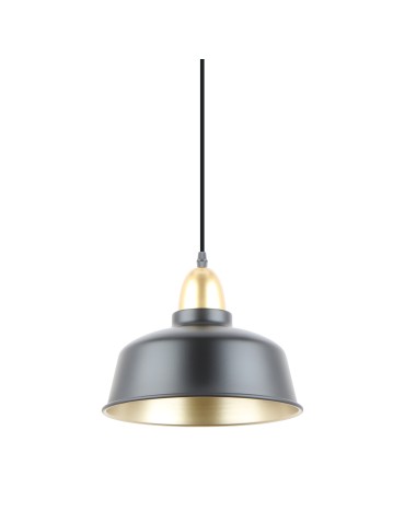 Zuma Line Mensa Lampa Wisząca A8063-BK czarny mat