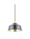 Zuma Line Mensa Lampa Wisząca A8063-BK czarny mat