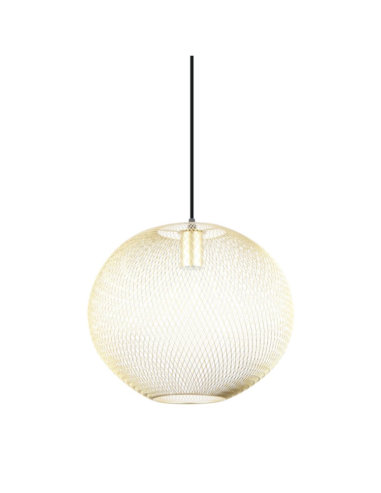 Lampy wiszące pojedyncze - Zuma Line Orion Lampa Wisząca A8129L złoty - produkt kolory-swiatla.pl 1