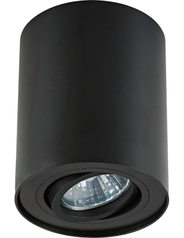 Zuma Line Rondoo Sl 1 Plafon Czarny/Black 20038-BK-N