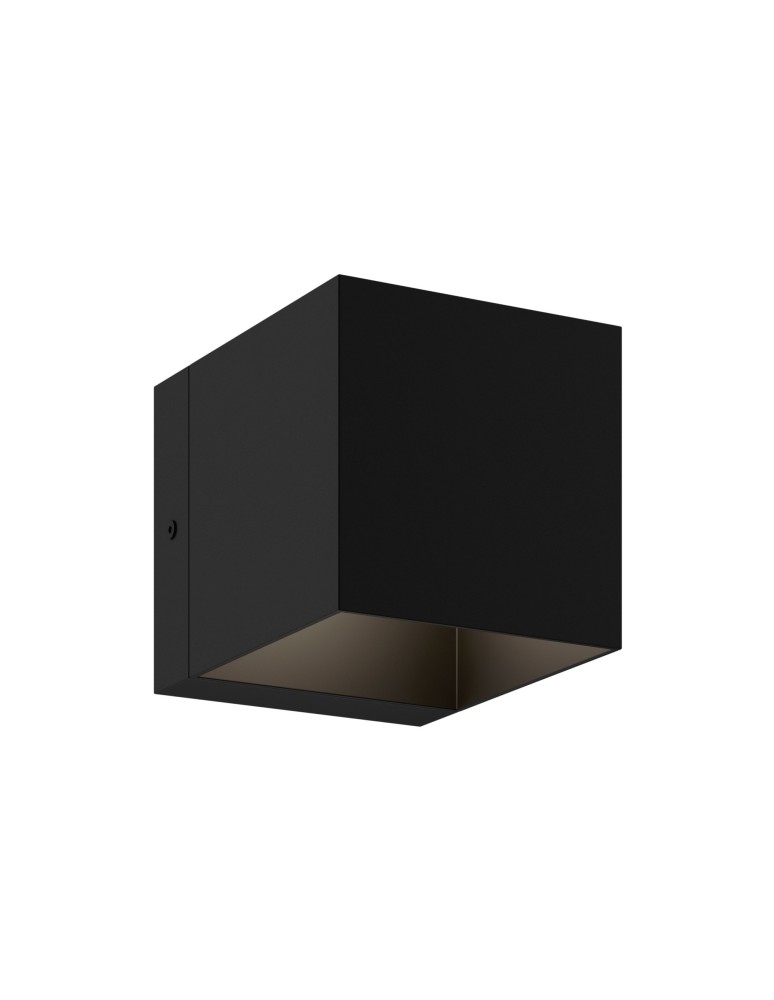 Kinkiety kwadratowe - Zuma Line Transfer WL Kinkiet Czarny/Black 90842-N - produkt kolory-swiatla.pl 1