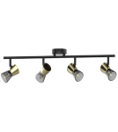 Lampy sufitowe reflektory - Zuma Line Cento Lampa Sufitowa TK220532-4BG czarny mat - product 1