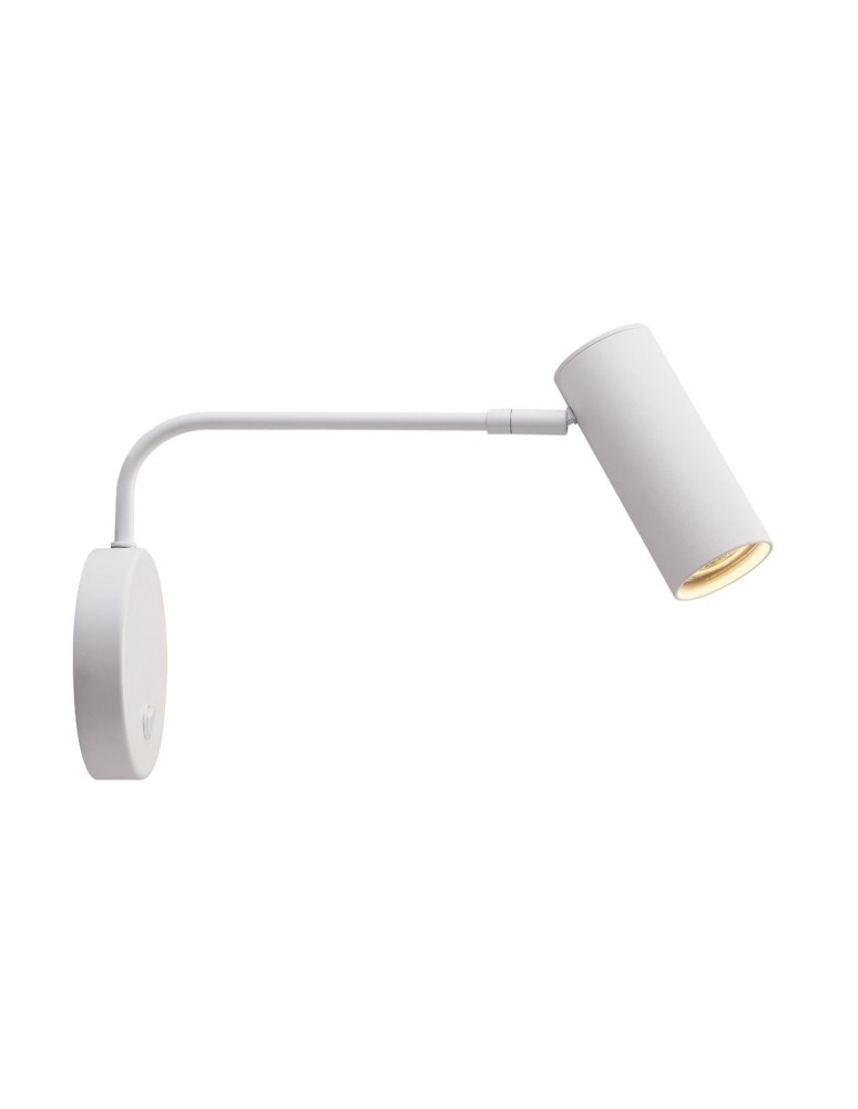 Kinkiety do czytania - Zuma Line Tubo WL Kinkiet Biały/White 20034-WH-N - produkt kolory-swiatla.pl 1