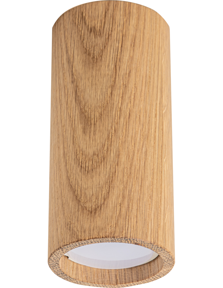 Oprawy sufitowe okrągłe - Zuma Line Oak Spot Drewniana 3100103 drewniany - produkt kolory-swiatla.pl 1