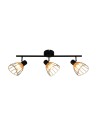 Zuma Line Gent Lampa Sufitowa P20084-3TU czarny