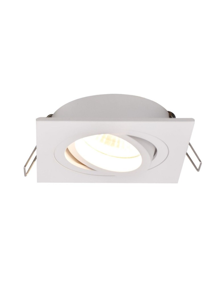 Lampy podtynkowe kwadratowe - Zuma Line Rondoo Spot ARGU10-040-N biały - produkt kolory-swiatla.pl 1