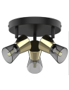 Zuma Line Cento Lampa Sufitowa CK220532-3BG czarny mat