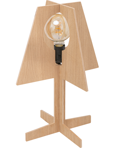 Zuma Line Oak Lampa Stołowa Drewniana 4113603