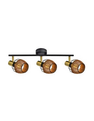 Zuma Line Copa Lampa Sufitowa R5022003-3TU czarny