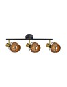 Zuma Line Copa Lampa Sufitowa R5022003-3TU czarny