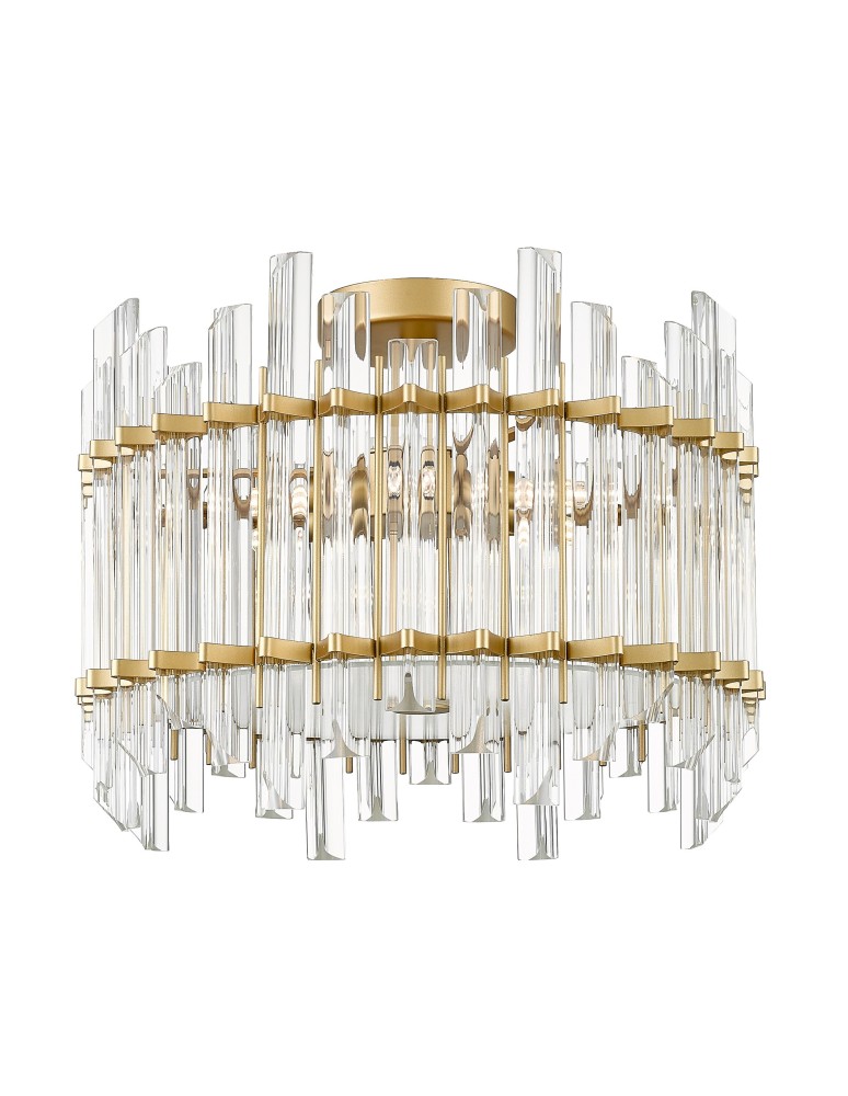 Lampy sufitowe glamour - Zuma Line Alexandria Lampa Sufitowa C0556-06D-V7V7 złoty - produkt kolory-swiatla.pl 1