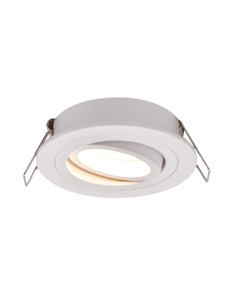Lampy podtynkowe okrągłe - Zuma Line Rondoo Spot ARGU10-038-N biały - produkt kolory-swiatla.pl 1