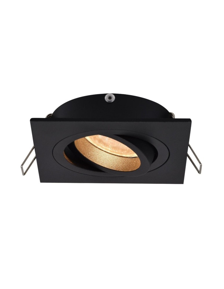 Lampy podtynkowe kwadratowe - Zuma Line Rondoo Spot ARGU10-041-N czarny - produkt kolory-swiatla.pl 1