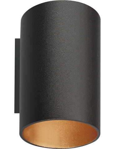 Zuma Line Slice WL Kinkiet Czarno-Złoty/Black-Gold 50603-BK/GD-N