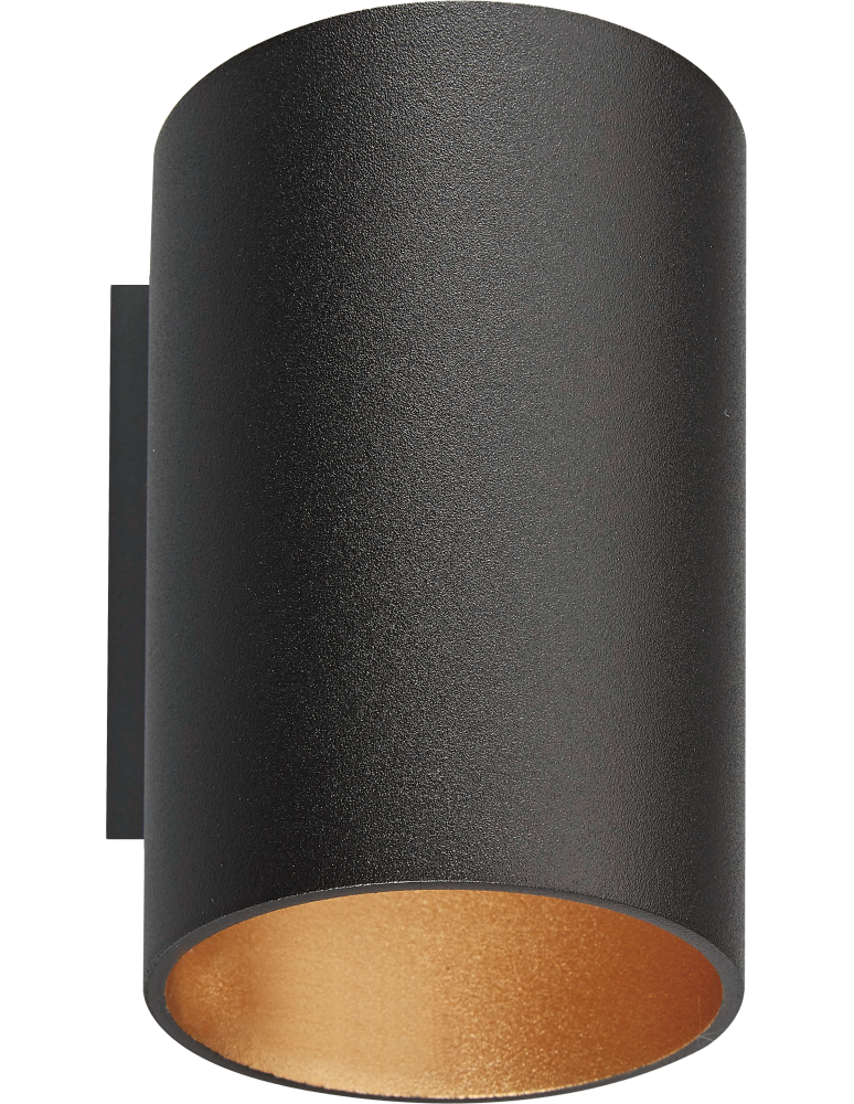 Kinkiety tuby - Zuma Line Slice WL Kinkiet Czarno-Złoty/Black-Gold 50603-BK/GD-N - produkt kolory-swiatla.pl 1