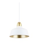 Lampy wiszące industrialne - Zuma Line Mensa Lampa Wisząca A8063-WH Biały mat - product 1