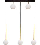 Lampy wiszące na listwie - Zuma Line Ali Lampa Wisząca 5641 czarny - product 1