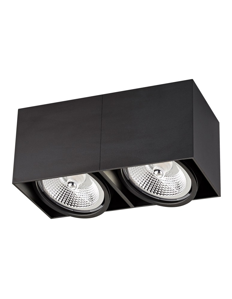 Oprawy sufitowe czarne - Zuma Line Box Spot ACGU10-117-N czarny - produkt kolory-swiatla.pl 1