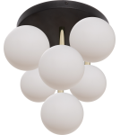 Lampy sufitowe kule - Zuma Line Ali Lampa Sufitowa 5646 czarny - product 1