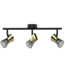 Lampy sufitowe reflektory - Zuma Line Cento Lampa Sufitowa TK220532-3BG czarny mat - product 1