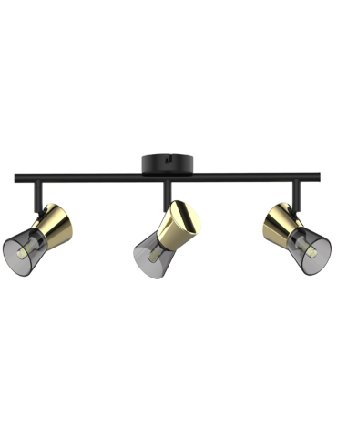 Zuma Line Cento Lampa Sufitowa TK220532-3BG czarny mat