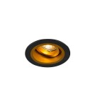 Lampy podtynkowe okrągłe - Zuma Line Chuck Spot 92702-N czarny - product 1