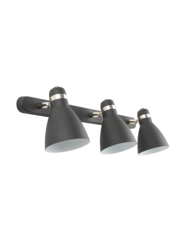 Zuma Line Delta Kinkiet A6010-3A czarny mat