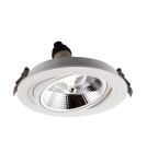 Lampy podtynkowe okrągłe - Zuma Line Chuck Spot ARGU10-054-N biały - product 1