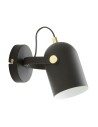 Zuma Line Aries Kinkiet A6005-1 czarny mat