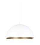 Lampy wiszące okrągłe - Zuma Line Vela Lampa Wisząca A8001XL-WH Biały mat - product 1