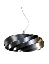 Zuma Line Lampa wisząca VENTO 60 cm antracyt