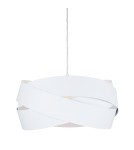 Lampy wiszące nowoczesne - Zuma Line Lampa wisząca TORNADO 40 cm biała/white 1113 - product 2