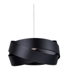 Lampy wiszące czarne - Zuma Line Lampa wisząca TORNADO 40 cm czarna/black 1114 - product 2