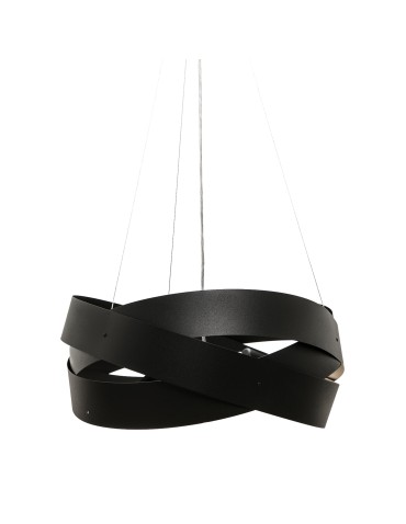 Zuma Line Lampa wisząca TORNADO 50 cm czarna/black 1118 - produkt 2