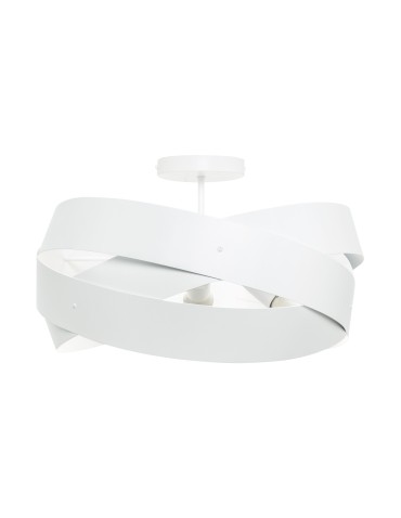 Zuma Line Lampa sufitowa TORNADO 50 cm biała/white