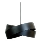 Lampy wiszące czarne - Zuma Line Lampa wisząca TORNADO II 50 cm czarna/black 1142 - product 2