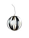 Zuma Line Lampa wisząca NELA 40 cm czarno-złota /black-gold