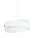 Lampy wiszące nowoczesne - Zuma Line Lampa wisząca TORNADO II 50 cm biała/white 1141 - product 2