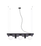 Lampy wiszące nad wyspę - Zuma Line PLANT SHELF lampa wisząca czarna/black - product 1