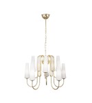 Żyrandole złote - Zuma Line Lampa wisząca MAGNUM 10 złoty/gold - product 2
