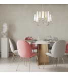 Żyrandole złote - Zuma Line Lampa wisząca MAGNUM 10 złoty/gold - product 3