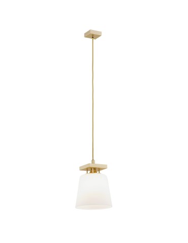 Argon ARDEN lampa wisząca 1 pł. 1x15W (max) opal mat złoty 8261