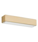 Kinkiety złote - Argon CARLSON kinkiet 1 pł. 1x15W (max) opal mat złoty 8278 - produkt 2