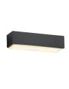 Argon CARLSON kinkiet 1 pł. 1x15W (max) opal mat czarny 8366