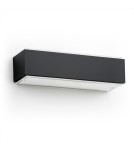 Kinkiety nowoczesne - Argon CARLSON kinkiet 1 pł. 1x15W (max) opal mat czarny 8366 - product 2